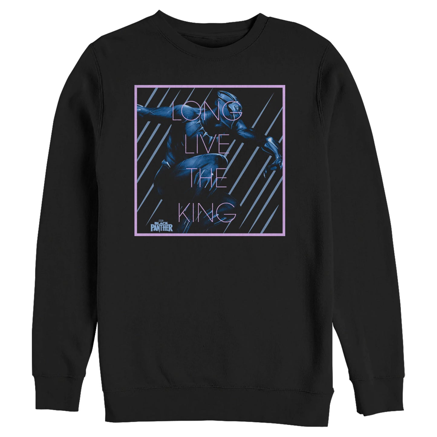 Men's Marvel Long Live King Sweatshirt