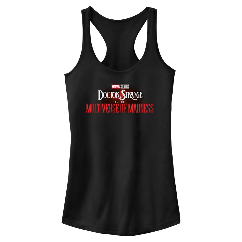 Junior's Marvel Doctor Strange Rendered Logo Tank Top