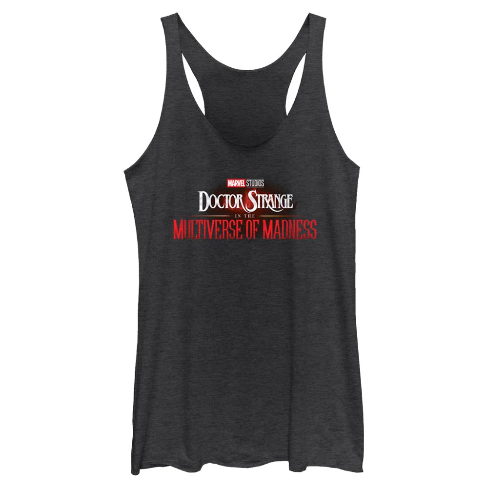 Junior's Marvel Doctor Strange Rendered Logo Tank Top