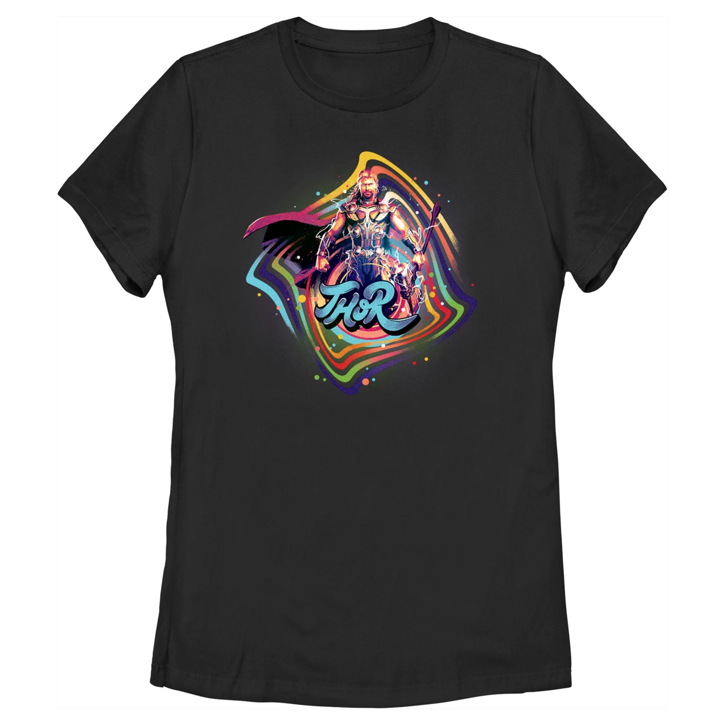 Women's Marvel Groovy Thor T-Shirt