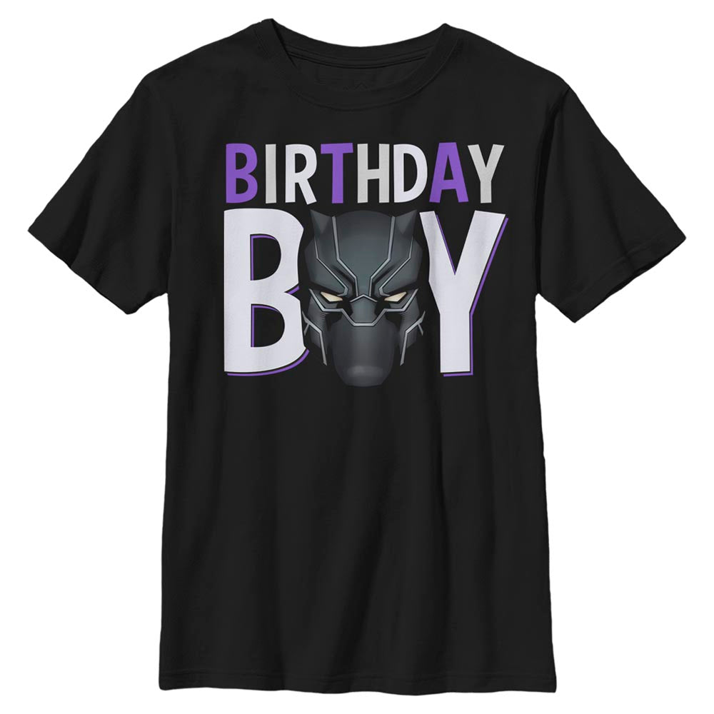 Boy's Marvel Panther Birthday Boy T-Shirt