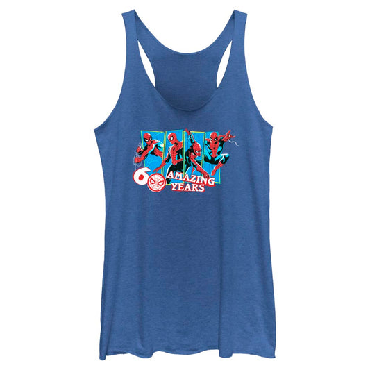 Junior's Marvel 60 AMAZING YEARS Tank Top